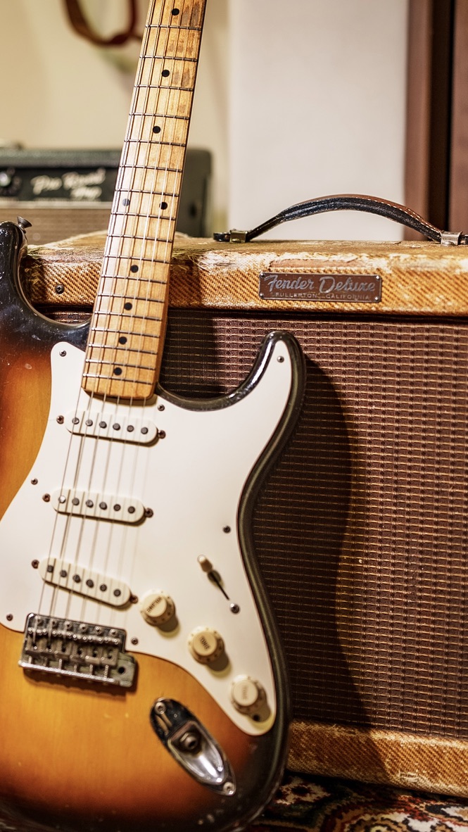 56 Fender Stratocaster Tweed Deluxe