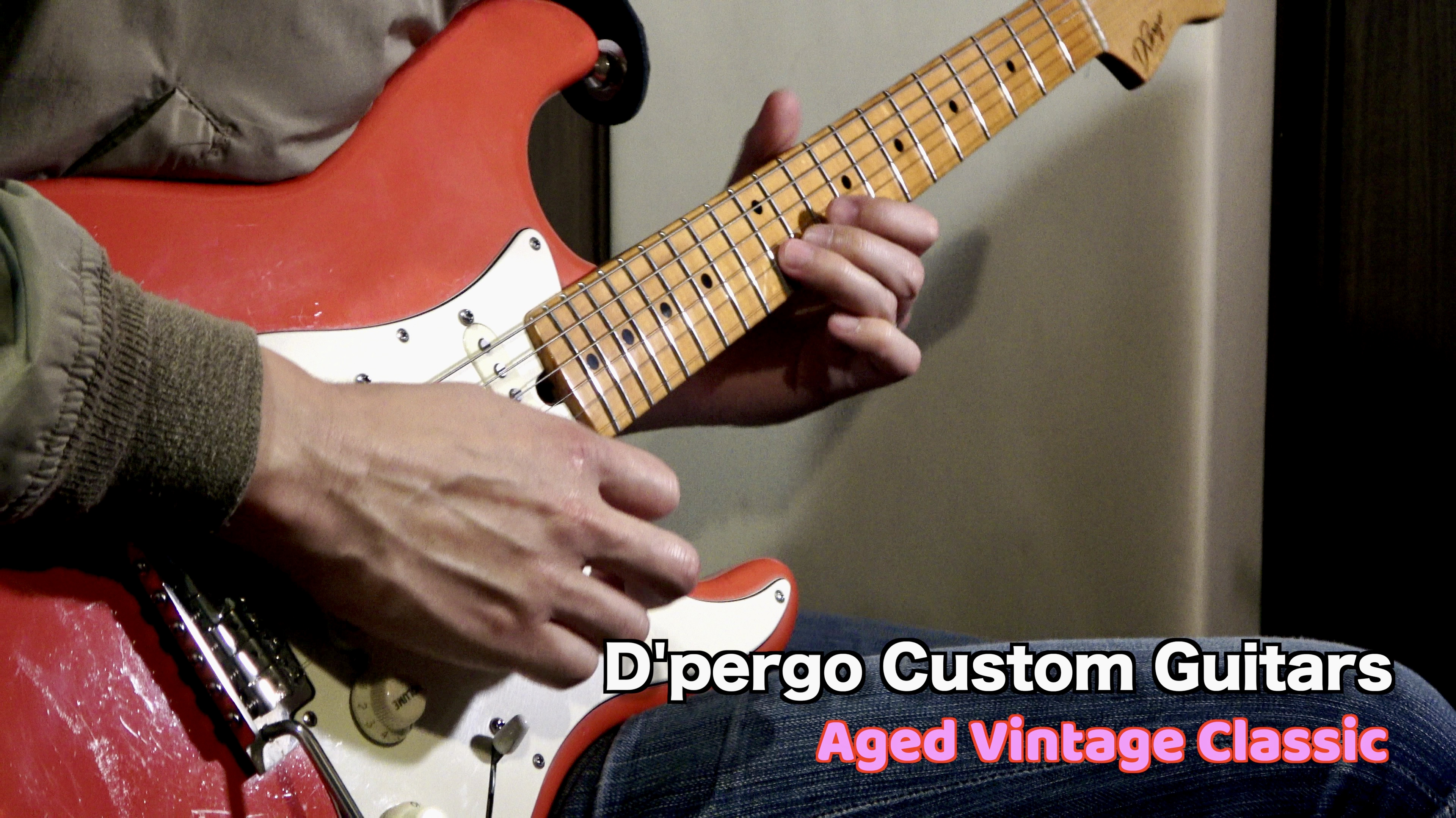 D'Pergo Custom Guitars Aged Vintage Classic